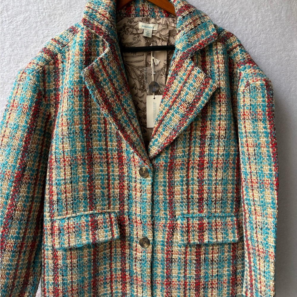Sundance Living Hanna Tweed Coat - Picture 5 of 7